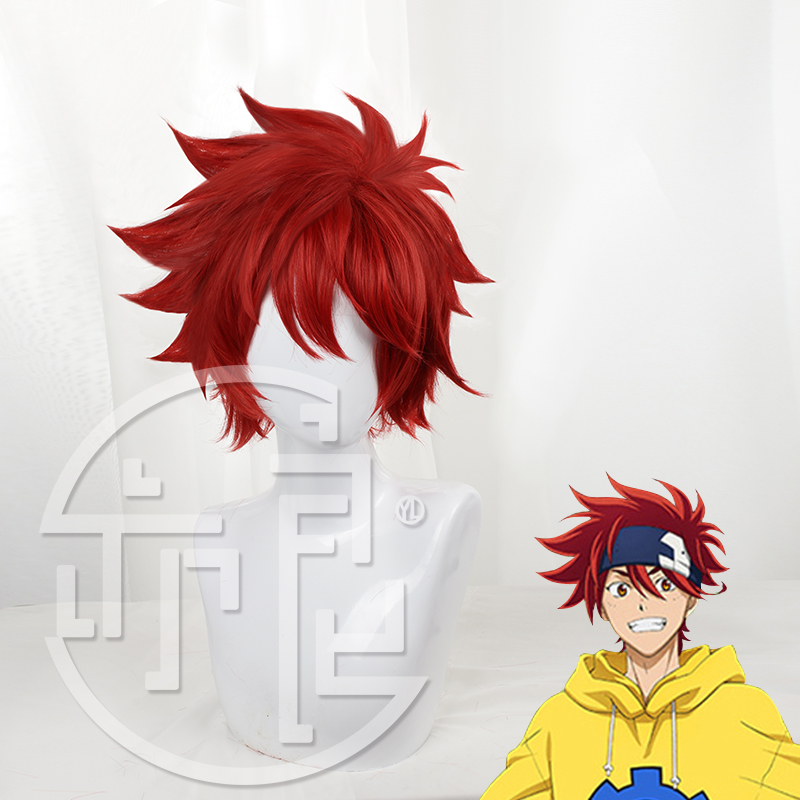 Anime Cosplay With Red Hair - Anime sk8 o infinito reki cosplay