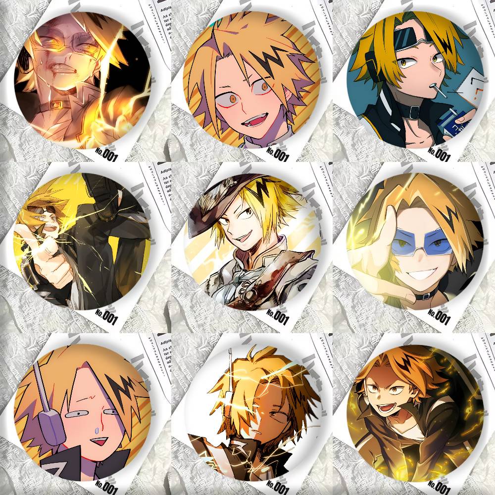 Anime Cosplay Website - Broche Redondo de Anime My Hero