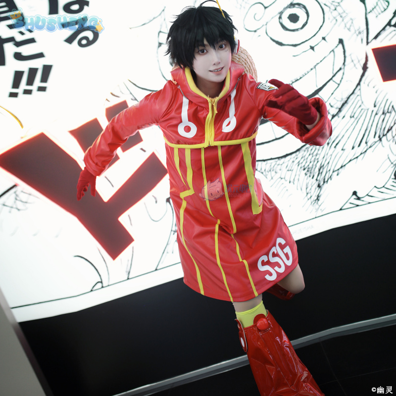 Anime Cosplay Outfit - Macaco d luffy egghead cospaly traje