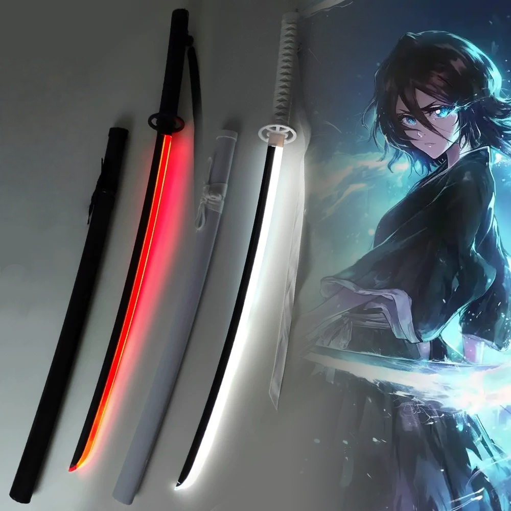 Anime Cosplay Real - 40 polegada brilho lixívia katana led