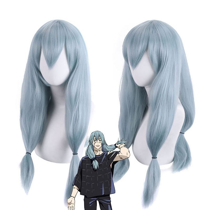 Anime Cosplay Thick - Peruca Sintética de Cosplay Inspirada em