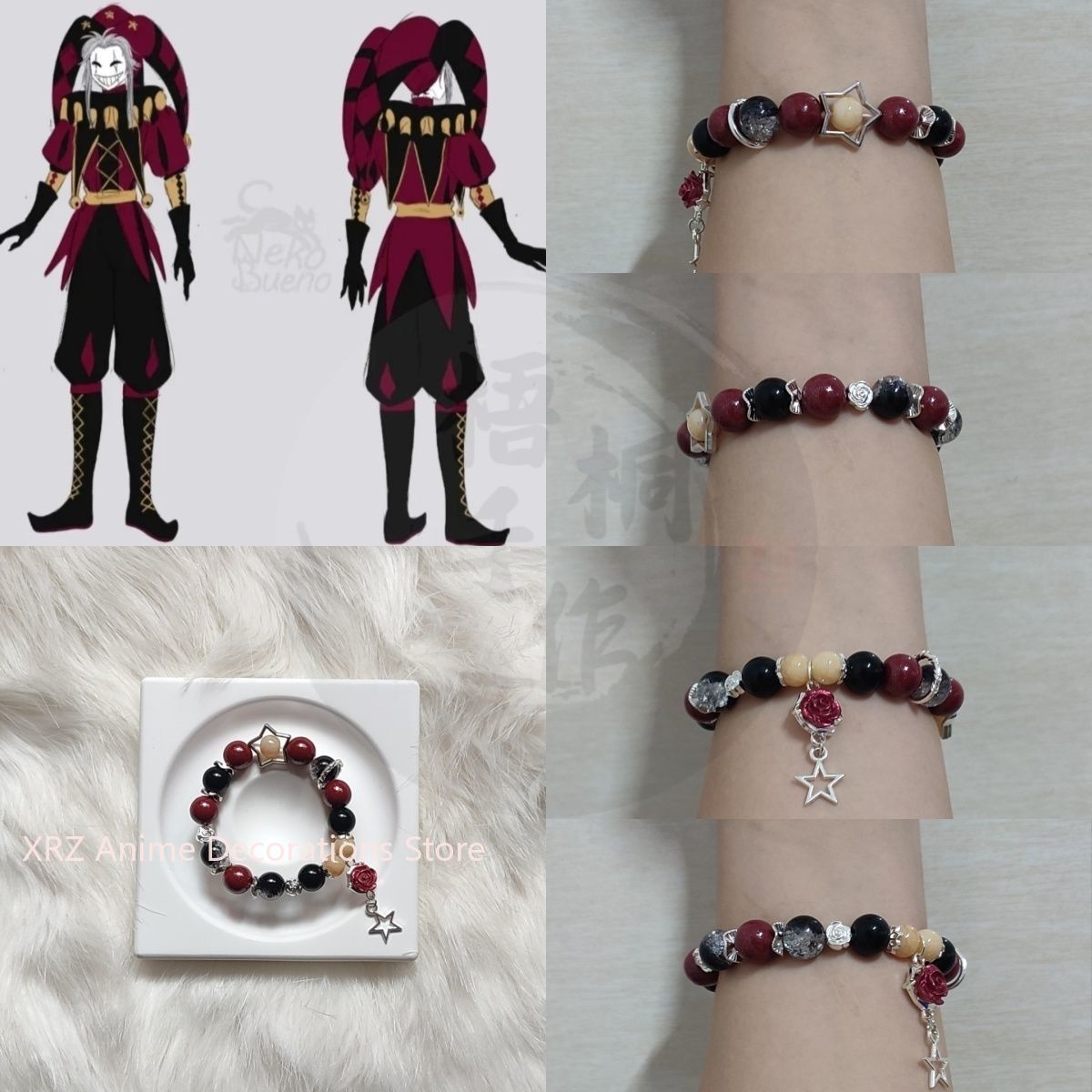 Cosplay Anime Female Characters - Anime o aberração circo pulseira cosplay