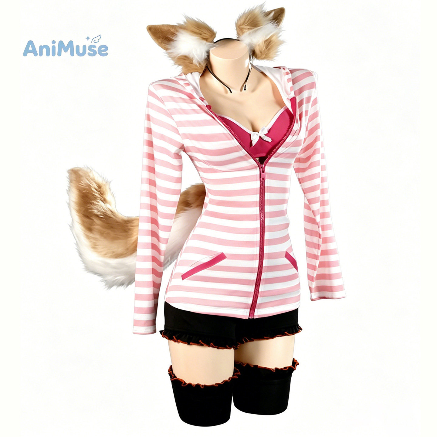 Anime Cosplay Pink - Fantasia de Cosplay Tamamo no Mae