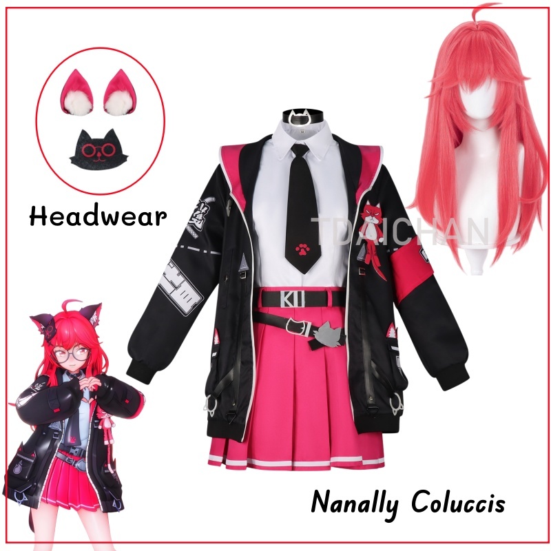 Anime Cosplay Pink - Fantasia Completa de Cosplay Nanally Coluccis