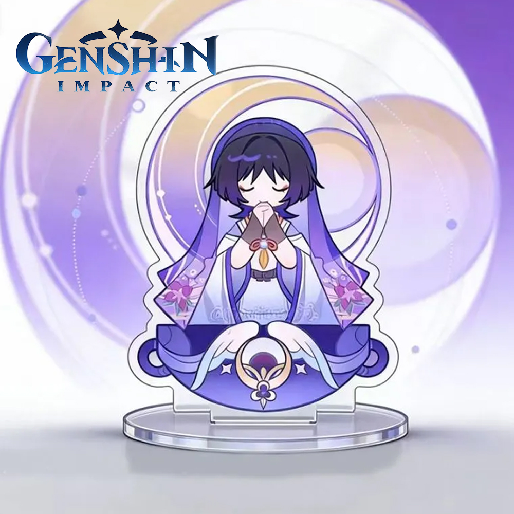 Anime Cosplay Props - Figura de Acrílico do Personagem Wanderer