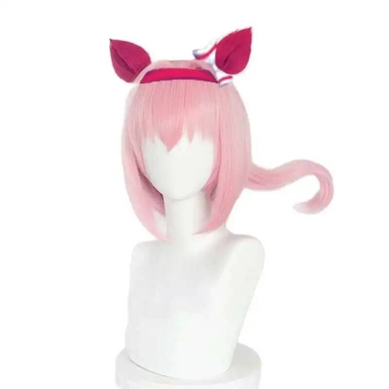 Anime Cosplay Pink - Uma musume haru urara peruca cosplay