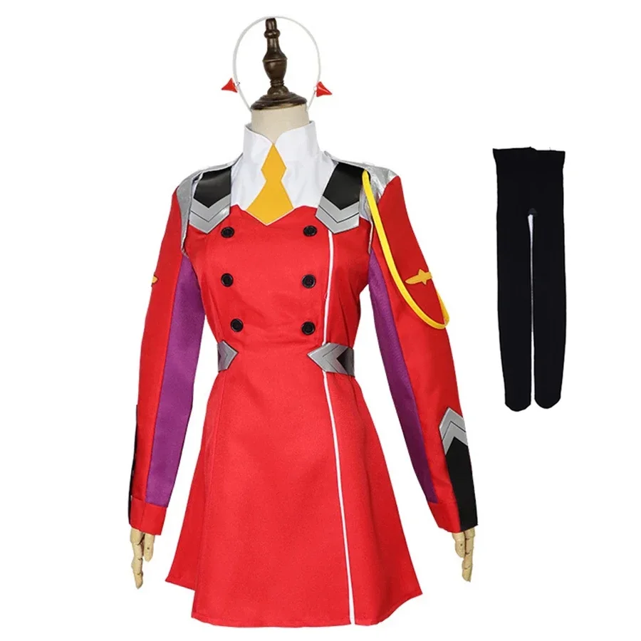 Fantasias de Cosplay da Zero T - Anime Cosplay Zero Two avaliação e preço