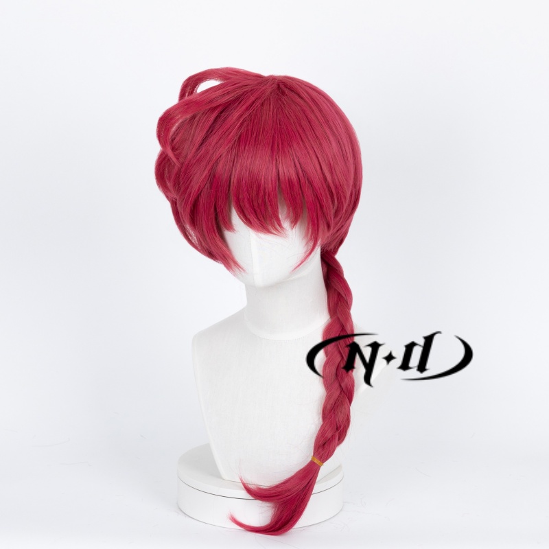 Nd ranma saotome cosplay peruc - Anime Cosplay With Red Hair avaliação e preço