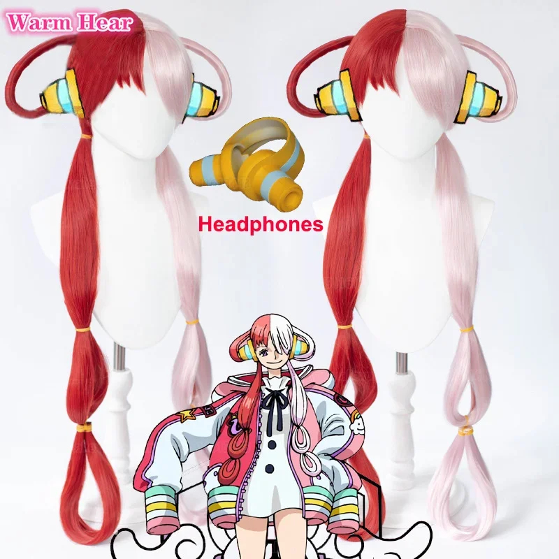 Peruca de Cosplay Feminina 202 - Anime Cosplay With Red Hair avaliação e preço