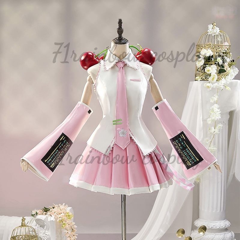 Sakura mikuu cosplay trajes mi - Anime Cosplay Easy avaliação e preço