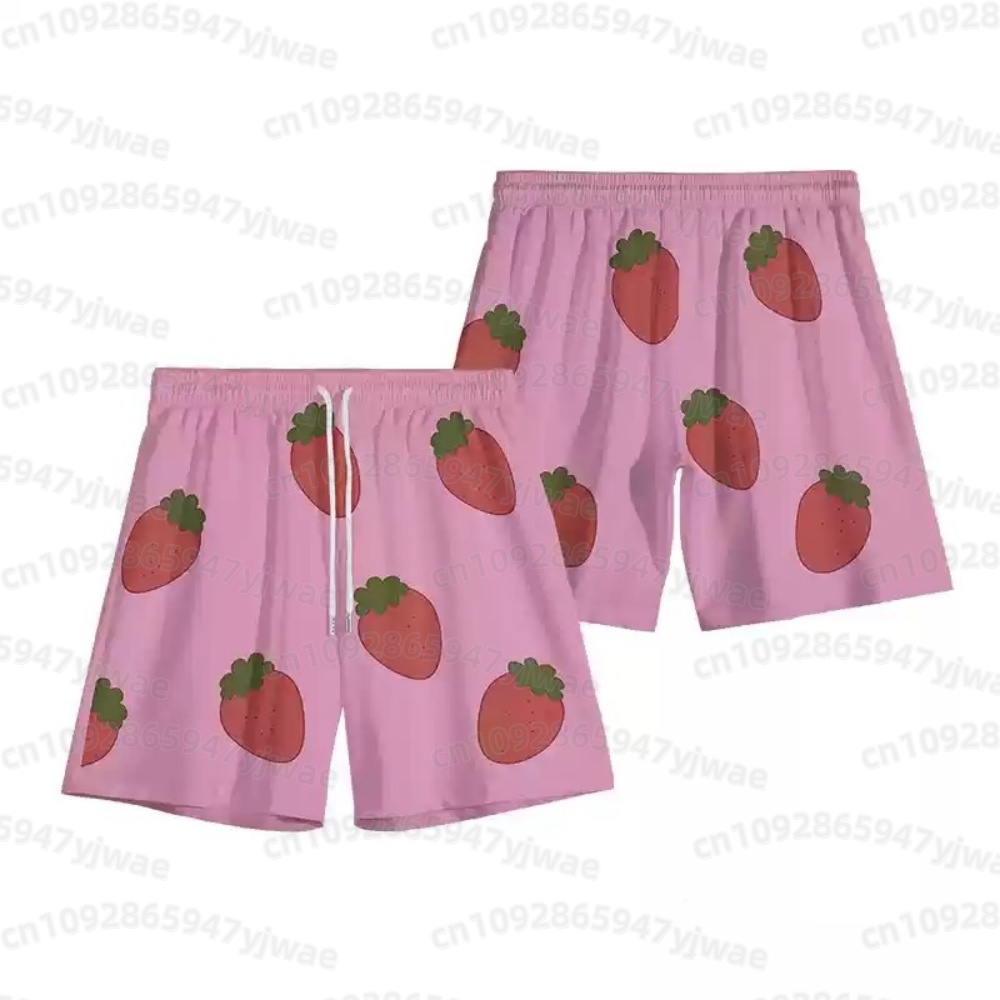 Calções Curtos Masculinos Rosa - Anime Cosplay Pink avaliação e preço