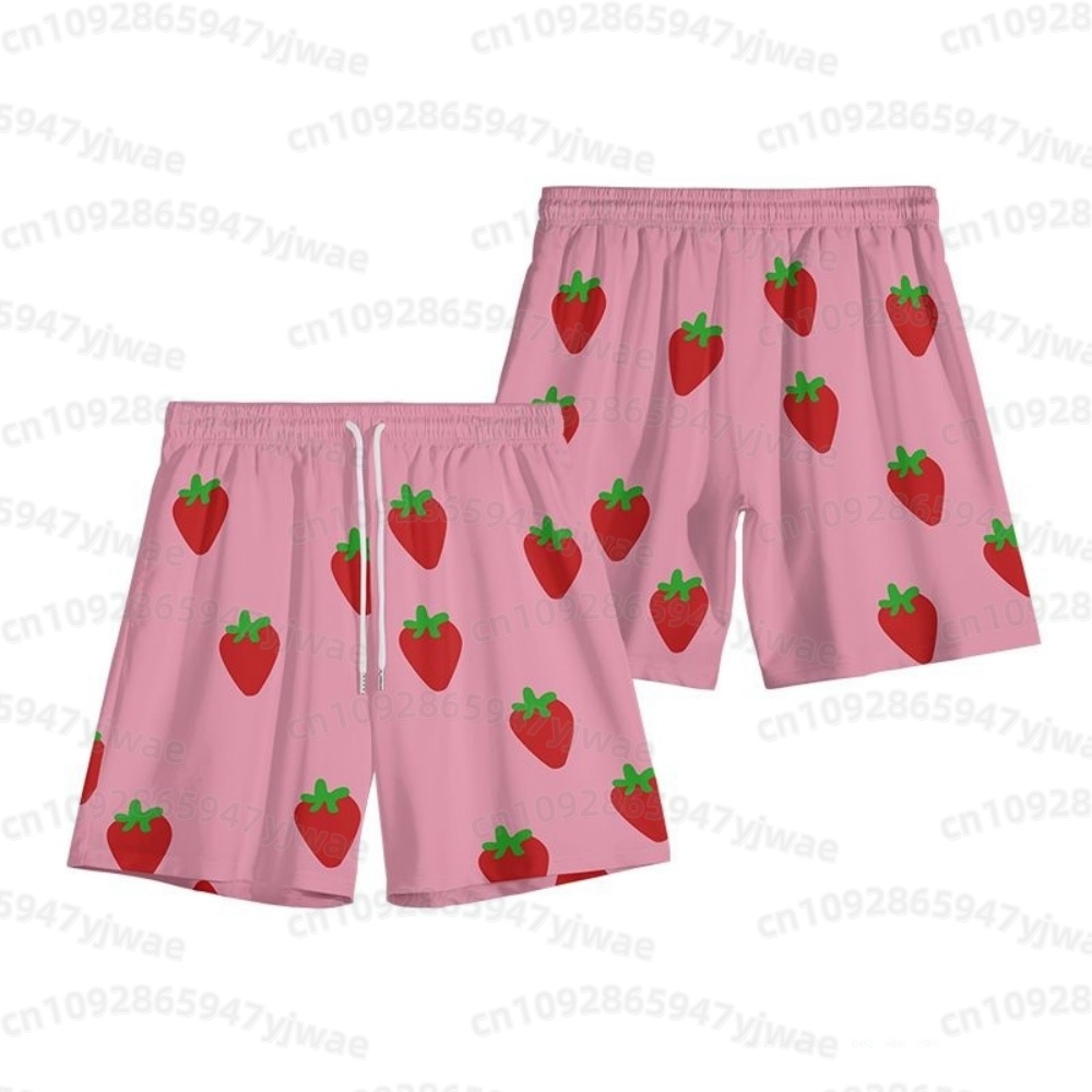Calções Curtos Masculinos Rosa - Anime Cosplay Pink avaliação e preço