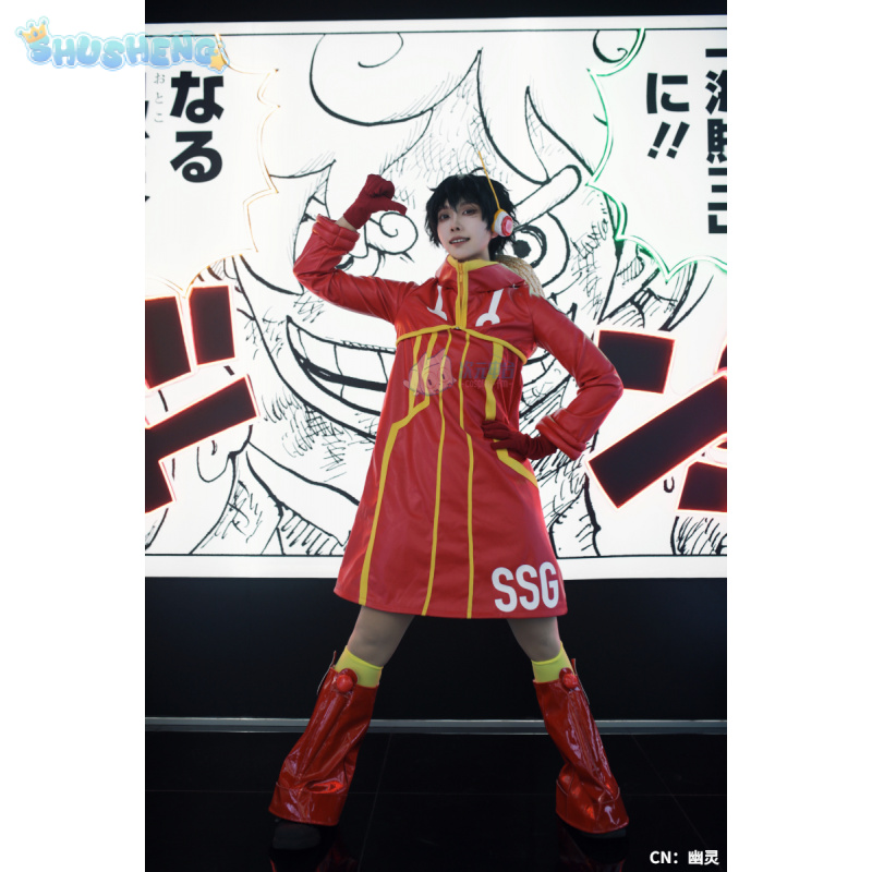 Macaco d luffy egghead cospaly - Anime Cosplay Outfit avaliação e preço
