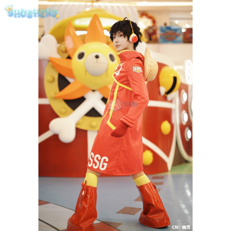 Macaco d luffy egghead cospaly - Anime Cosplay Outfit avaliação e preço