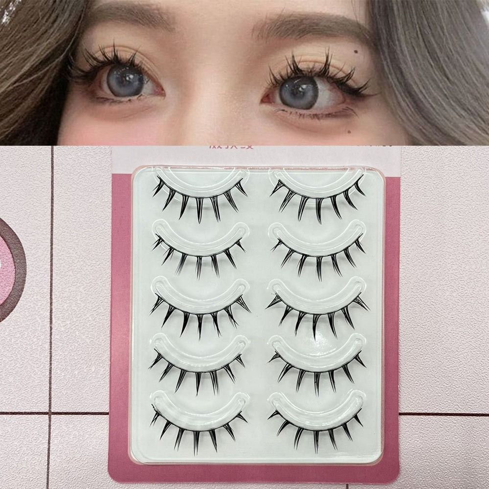 Cílios postiços de vison falso - Anime Cosplay Thick avaliação e preço