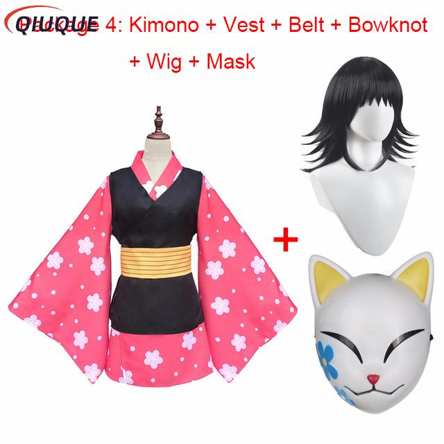 Makomo cosplay traje quimono u - Anime Cosplay Waifu avaliação e preço