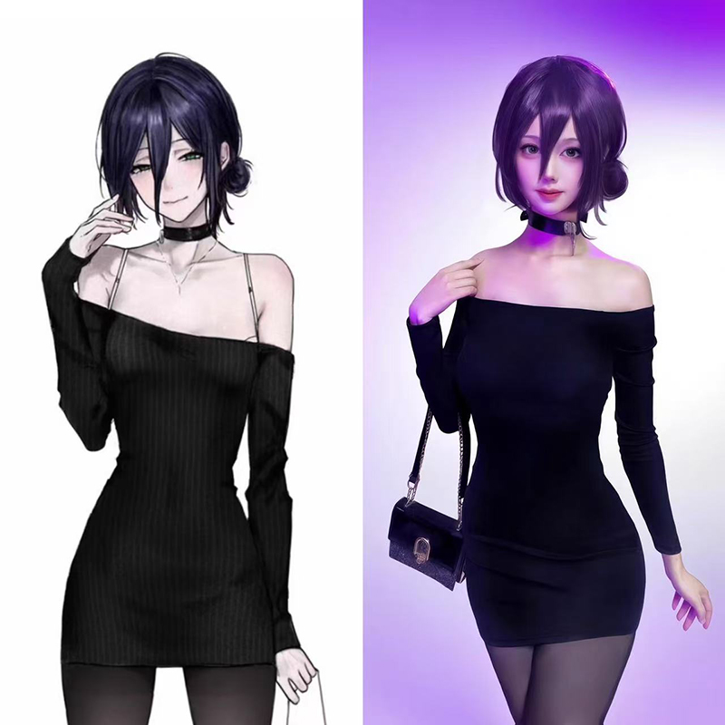Anime motosserra homem reze co - Anime Cosplay Black Girl avaliação e preço