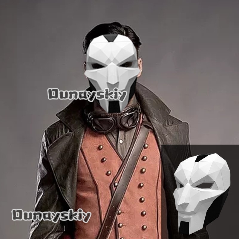 Akhada Jhin Oni Máscara DIY Pa - Anime Cosplay Diy avaliação e preço