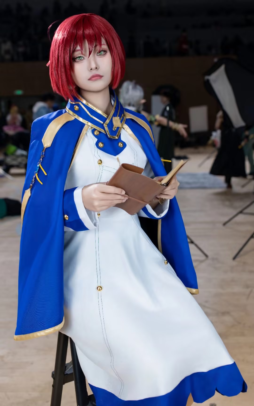 Shirayuki cosplay trajes anime - Anime Cosplay With Red Hair avaliação e preço