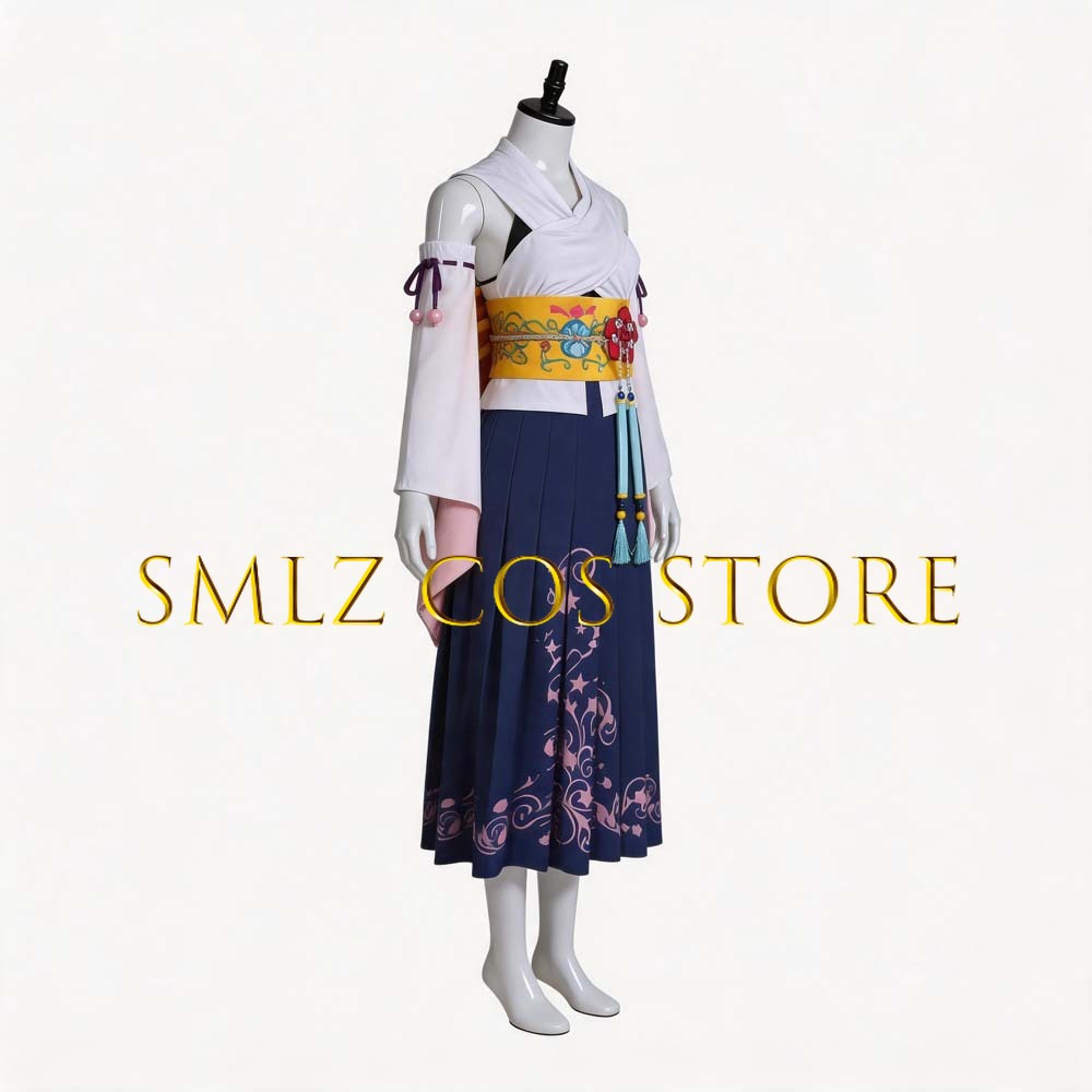 Fantasia Cosplay Yuna FF10 X S - Anime Cosplay Girl Costume avaliação e preço