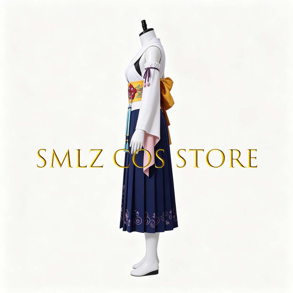 Fantasia Cosplay Yuna FF10 X S - Anime Cosplay Girl Costume avaliação e preço