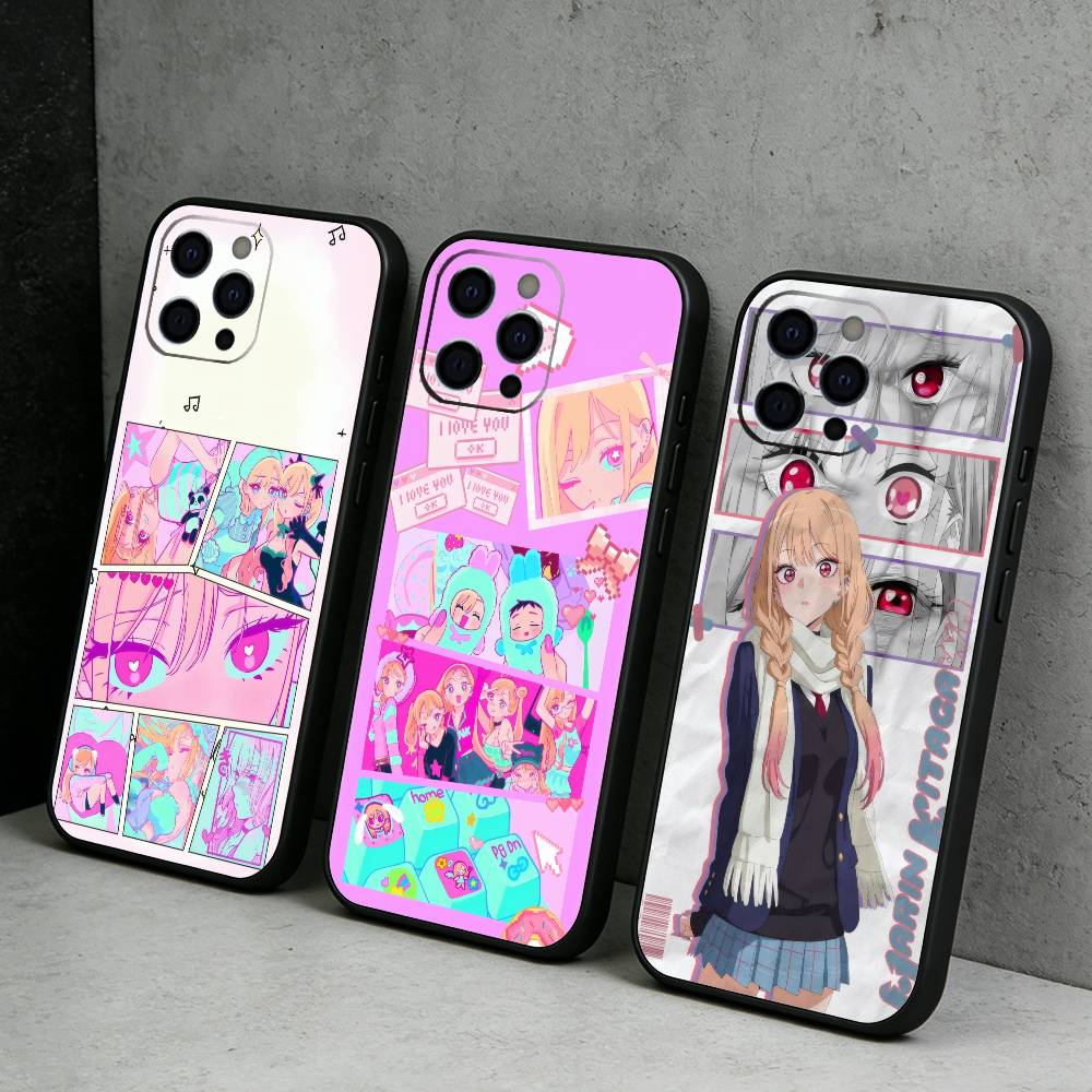Capa de Silicone Macia Preta p - Anime Cosplay Quotes avaliação e preço