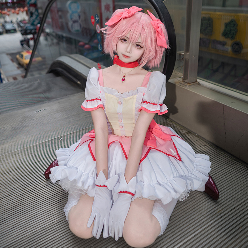 Fantasia de Cosplay Puella Mag - Anime Cosplay Diy avaliação e preço