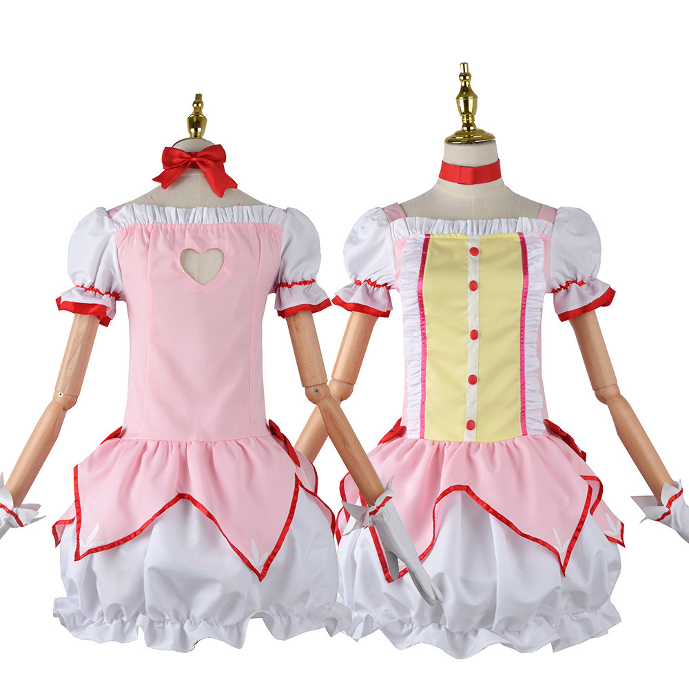 Fantasia de Cosplay Puella Mag - Anime Cosplay Diy avaliação e preço