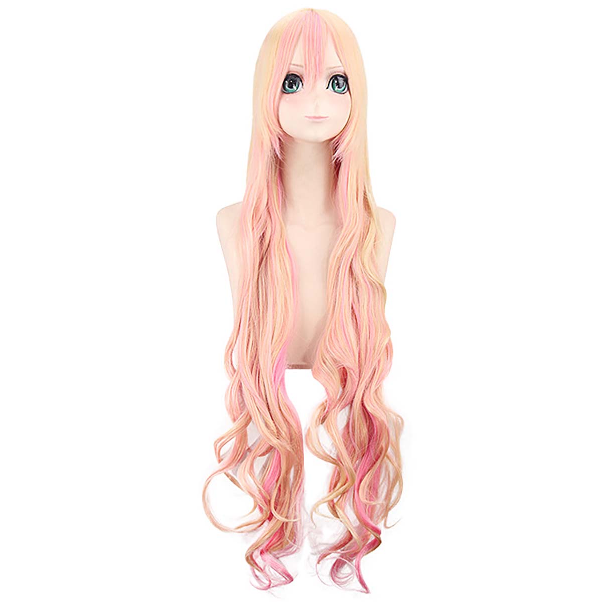 Peruca de cabelo sintético ond - Anime Cosplay Nome avaliação e preço