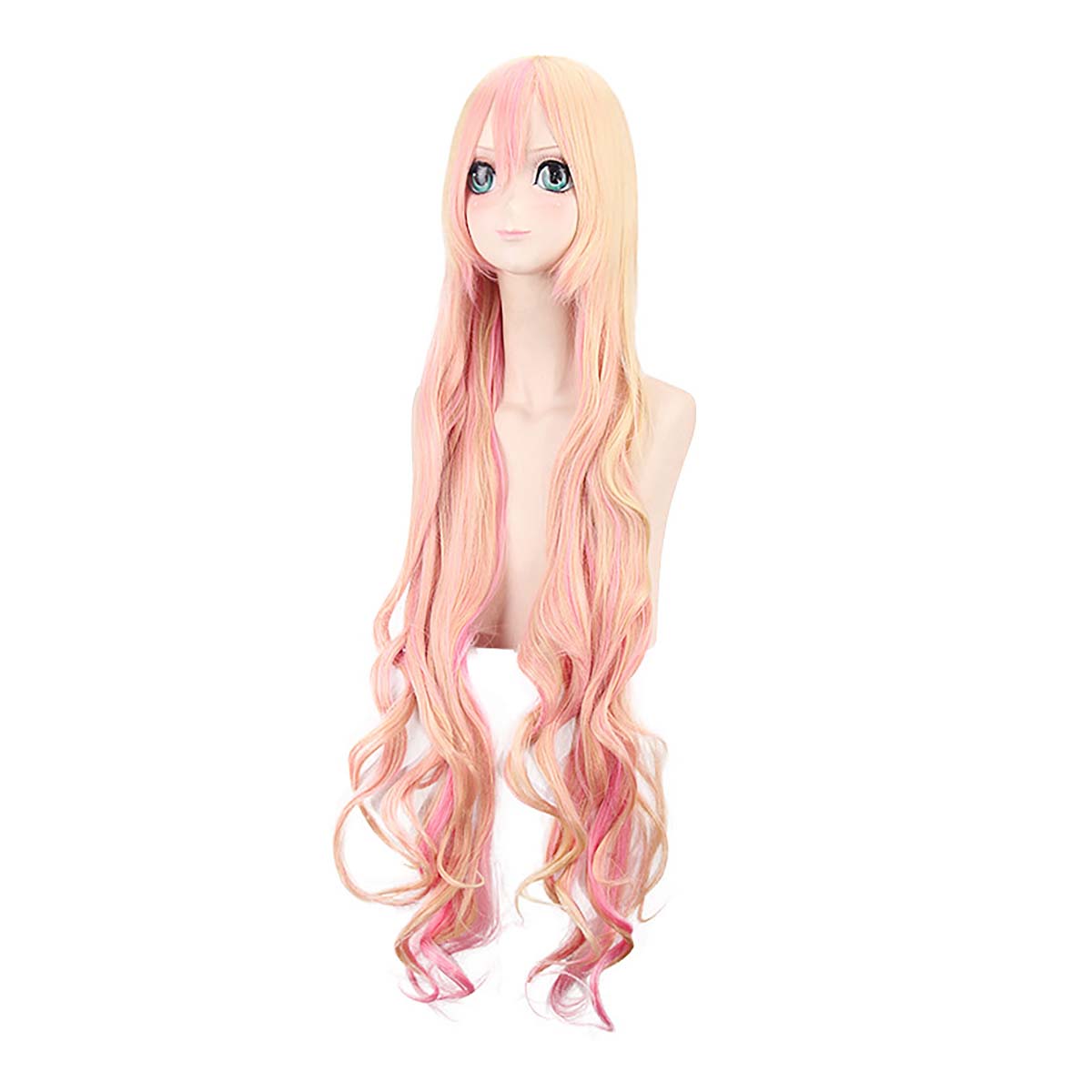 Peruca de cabelo sintético ond - Anime Cosplay Nome avaliação e preço