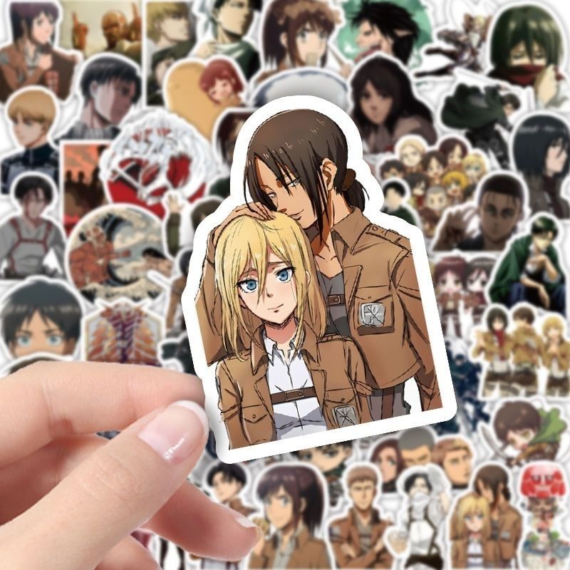 60 Adesivos de Anime Attack on - Anime Cosplay Diy avaliação e preço