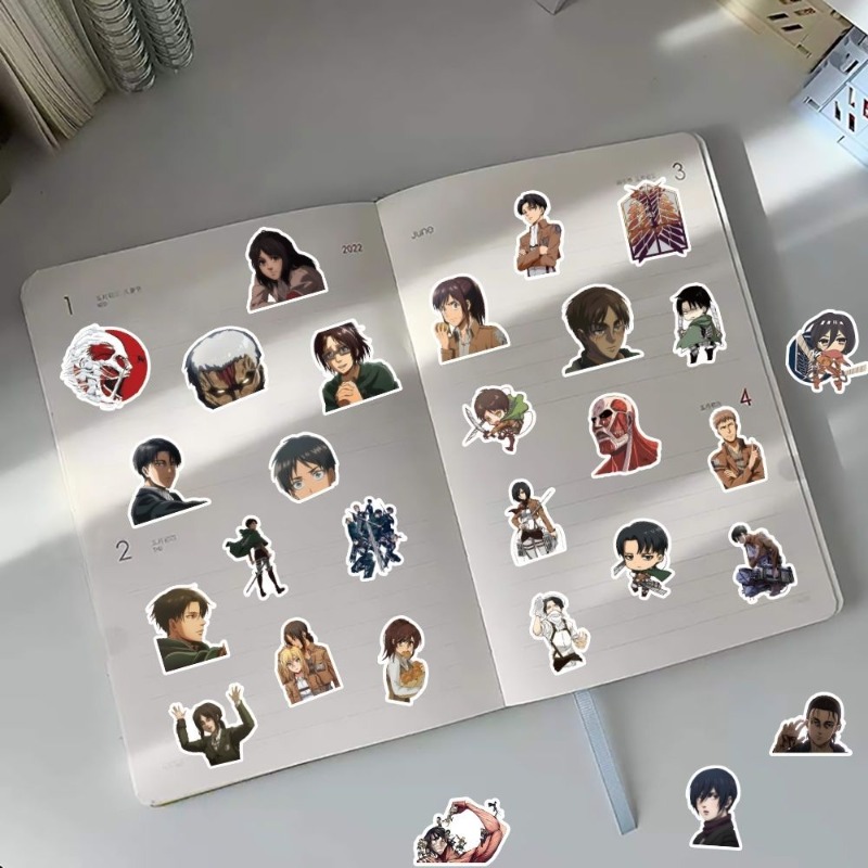 60 Adesivos de Anime Attack on - Anime Cosplay Diy avaliação e preço