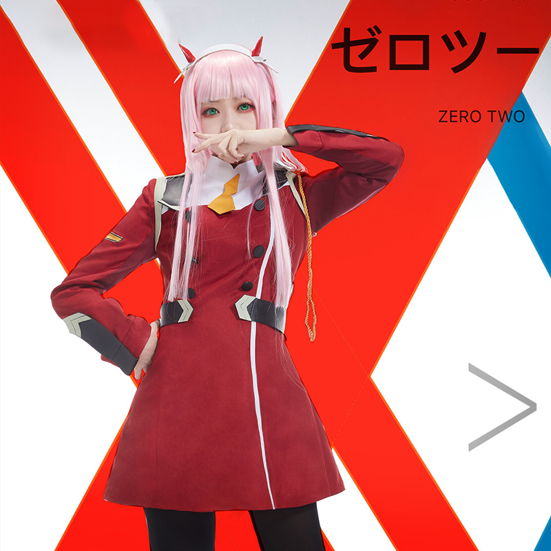 2018 novo anime japonês querid - Anime Cosplay Zero Two avaliação e preço