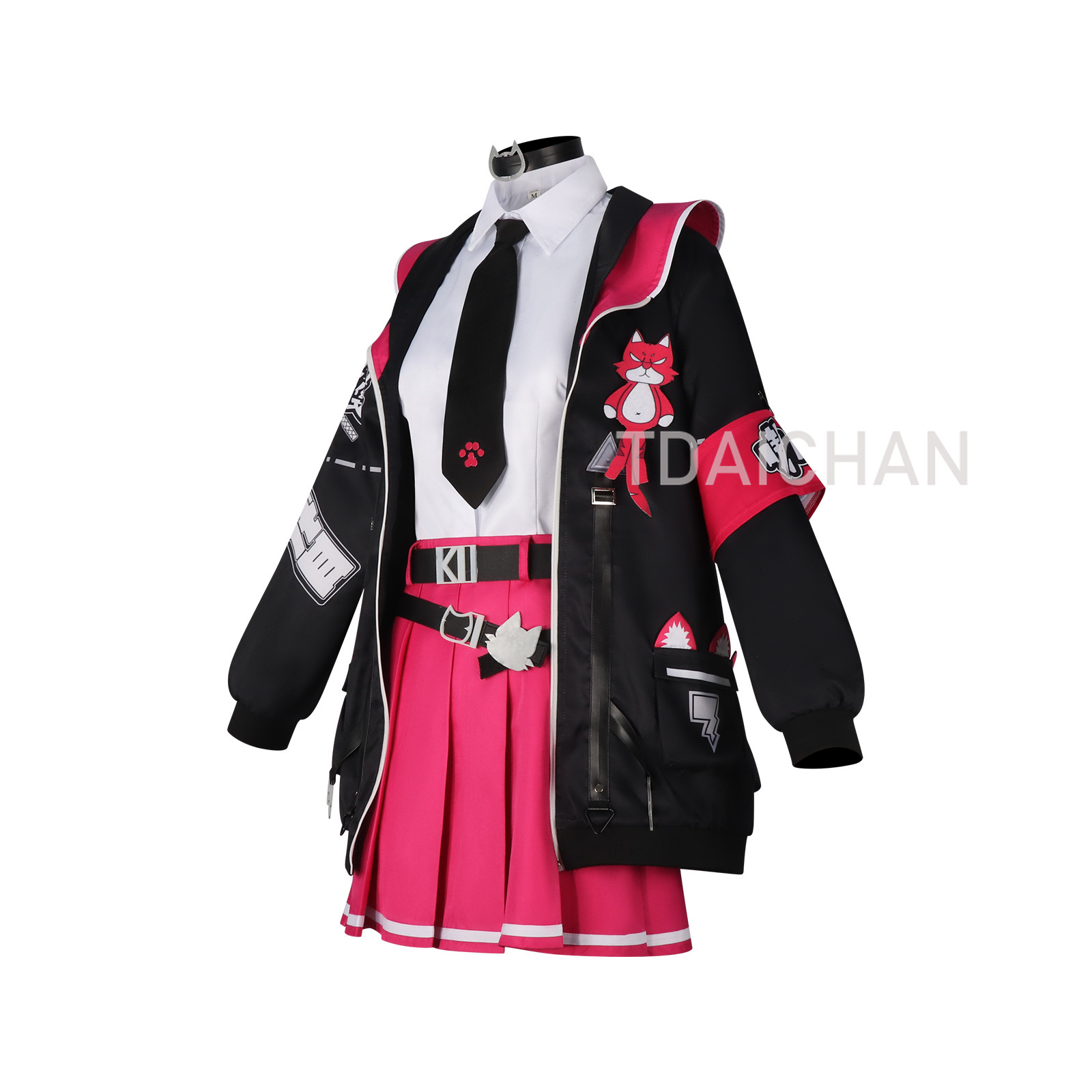 Fantasia Completa de Cosplay N - Anime Cosplay Pink avaliação e preço
