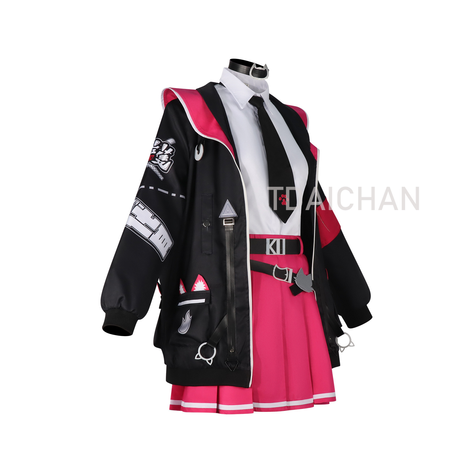 Fantasia Completa de Cosplay N - Anime Cosplay Pink avaliação e preço