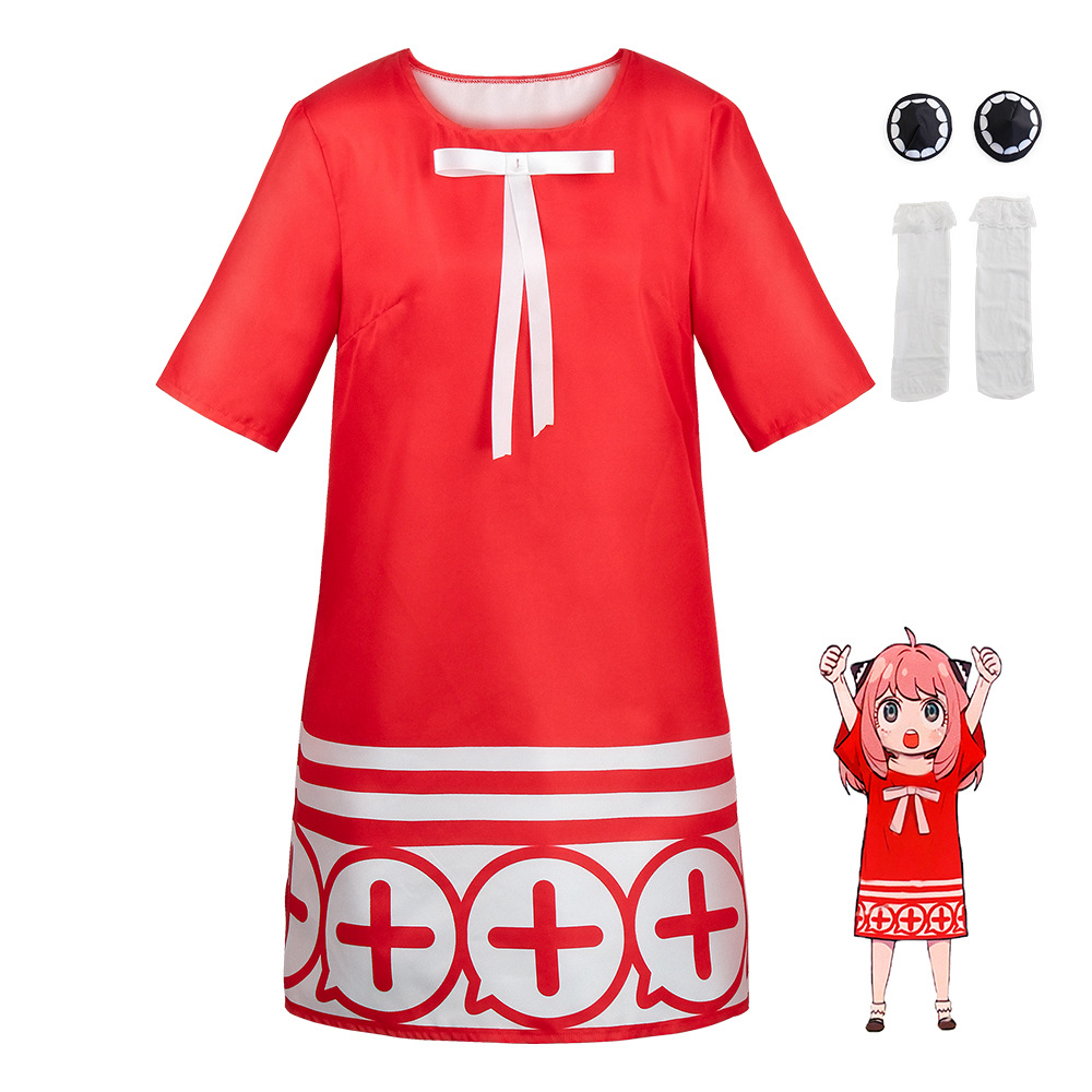 Fantasia de Cosplay de Anime S - Anime Cosplay With Red Hair avaliação e preço