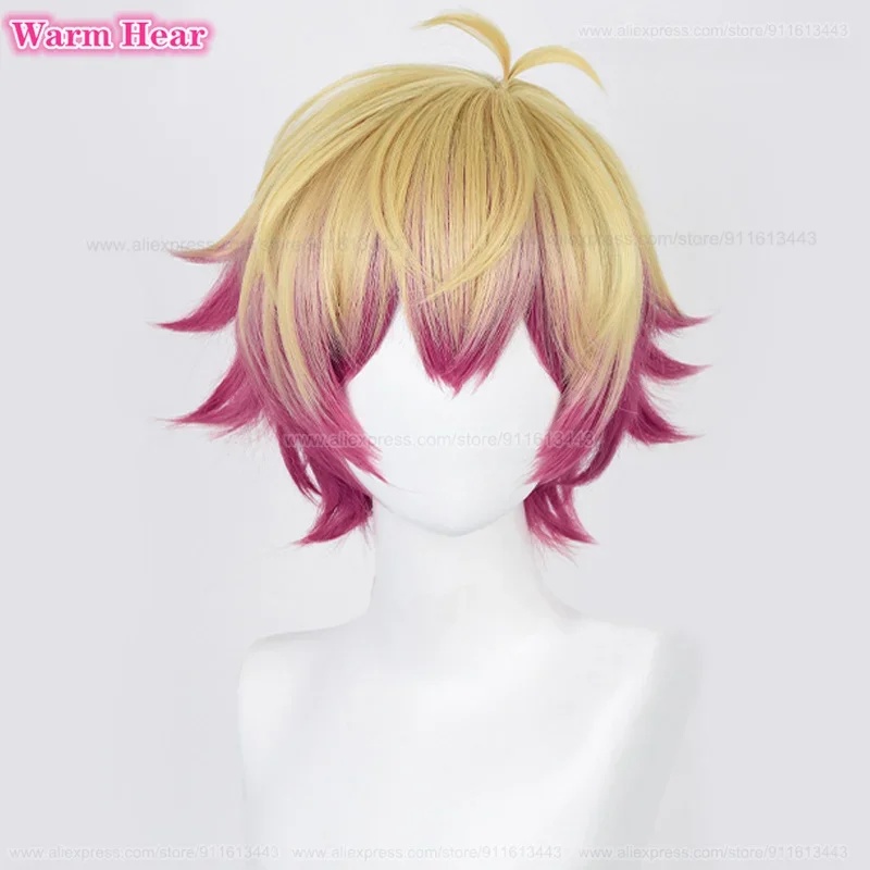 Peruca Sintética Curta Alexis  - Anime Cosplay With Red Hair avaliação e preço