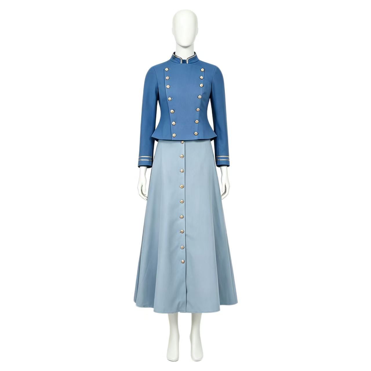 Fantasia de Cosplay Enola Holm - Anime Cosplay Girl Costume avaliação e preço