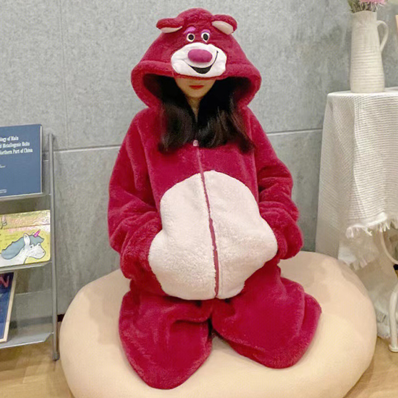Mulheres macacão animal pijama - Anime Cosplay Thick avaliação e preço