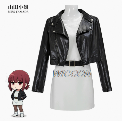 Peruca Cosplay Yamada Anime: P - Anime Cosplay With Red Hair avaliação e preço