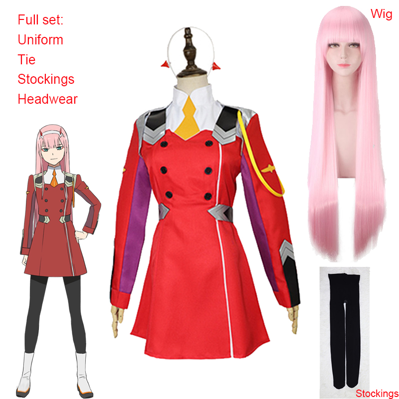 Anime 02 vestidos querido no f - Anime Cosplay Zero Two avaliação e preço
