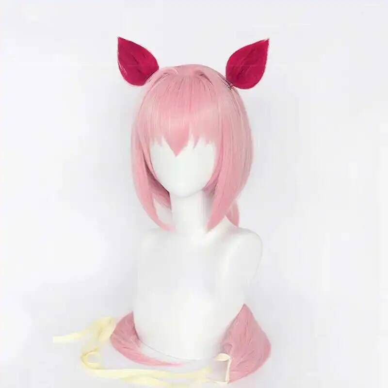 Uma musume haru urara peruca c - Anime Cosplay Pink avaliação e preço