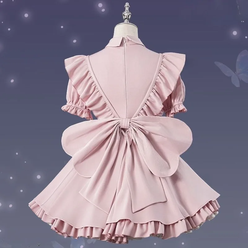 Fantasia de Cosplay Amano Ichi - Anime Cosplay Pink avaliação e preço