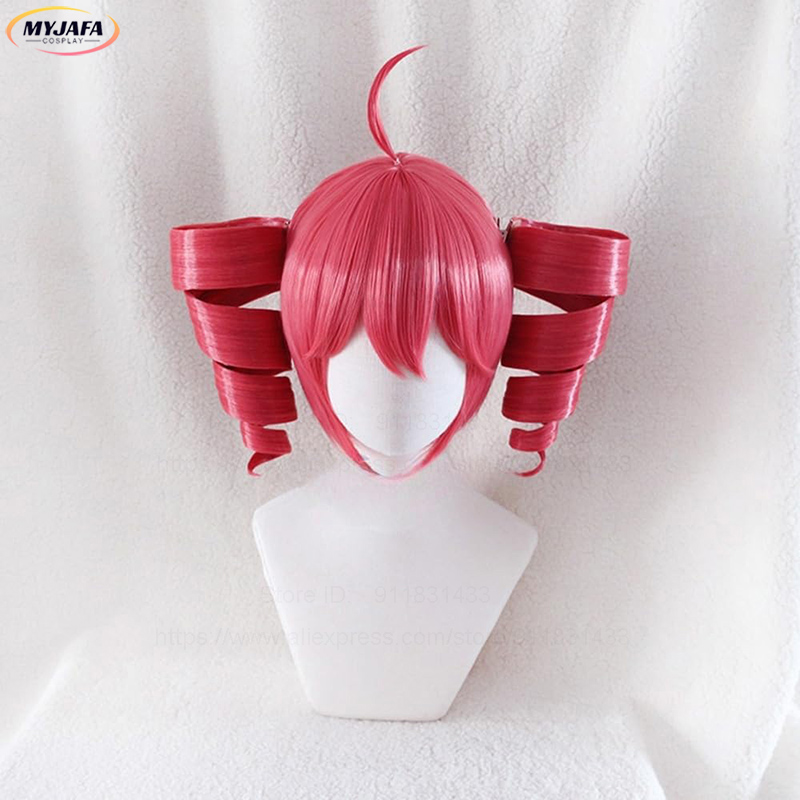 Peruca de Cosplay Anime Kasane - Anime Cosplay With Red Hair avaliação e preço