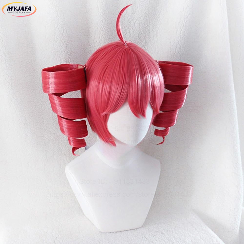 Peruca de Cosplay Anime Kasane - Anime Cosplay With Red Hair avaliação e preço