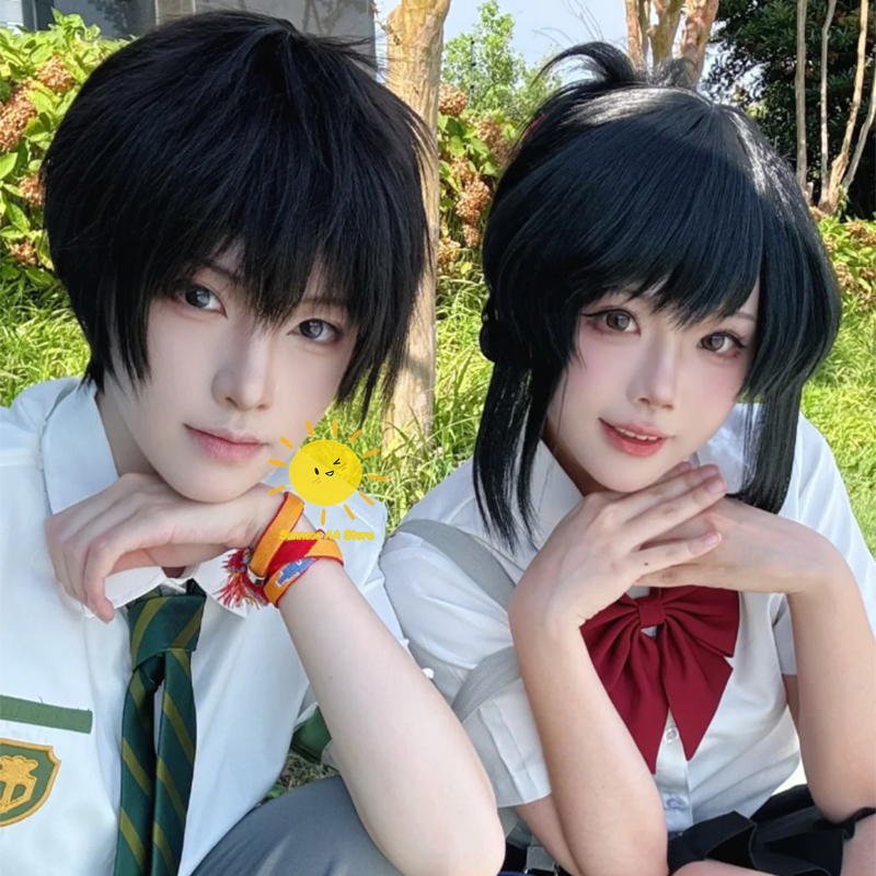 Anime miyamizu mitsuha tachiba - Anime Cosplay Nome avaliação e preço
