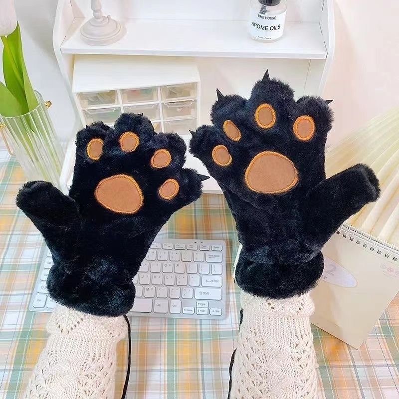 Luvas de Veludo Grosso com Gar - Anime Cosplay Thick avaliação e preço