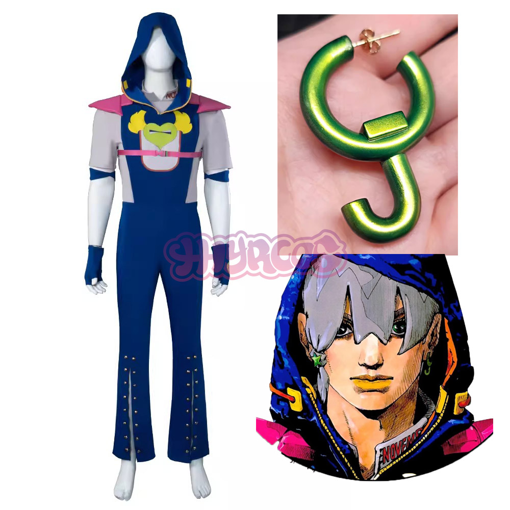 Fantasia de Cosplay JOJO BIZAR - Cosplay Anime Jojo avaliação e preço