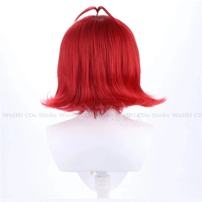 Peruca Cos Niffty 2025 Hasbin, - Anime Cosplay With Red Hair avaliação e preço