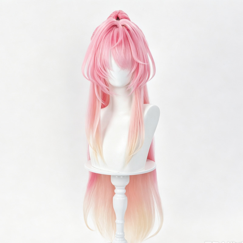 Peruca Aemeath Wuthering Waves - Anime Cosplay Pink avaliação e preço